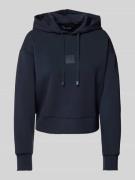 ARMANI EXCHANGE Hoodie mit Label-Patch in Marine, Größe L