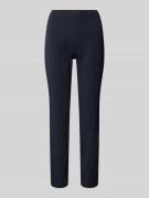 Raffaello Rossi Skinny Fit Hose mit breitem Bund in Marine, Größe 36