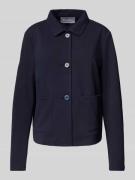 WHITE LABEL Jacke mit Umlegekragen in Marine, Größe 48