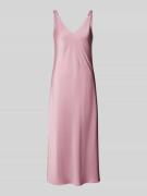 V by Vera Mont Cocktailkleid mit V-Ausschnitt in Rosa, Größe 36