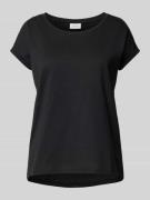 Vila T-Shirt mit Rundhalsausschnitt Modell 'DREAMERS' in Black, Größe ...