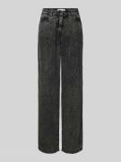 Only Loose Fit Stoffhose im Jeans Style Modell 'KENYA LIFE' in Black, ...