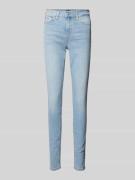 Tommy Jeans Skinny Fit Jeans im 5-Pocket-Design Modell 'NORA' in Hellb...