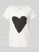 Marc O'Polo Regular Fit T-Shirt aus reiner Baumwolle in Weiss, Größe S