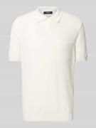 Polo Ralph Lauren Slim Fit Poloshirt mit Kentkragen in Weiss, Größe XX...