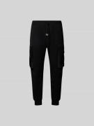 Dsquared2 Sweatpants mit Cargotaschen in Black, Größe L