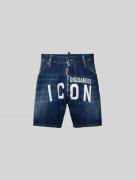 Dsquared2 Regular Fit Jeansshorts aus Baumwolle in Blau, Größe 46