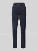 Brax Straight Fit Jeans mit 5-Pocket-Design Modell 'Carola' in Marine,...