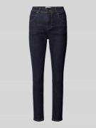 Angels Skinny Fit Jeans im 5-Pocket-Design Modell 'Ornella' in Dunkelb...