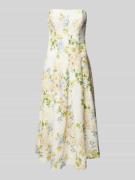 Forever New Leinencocktailkleid im Off-Shoulder-Design in GELB, Größe ...