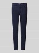 s.Oliver RED LABEL Slim Fit Stoffhose aus Baumwoll-Mix in Marine, Größ...