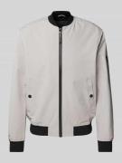 MCNEAL Bomberjacke mit Leistentaschen in Graphit, Größe L