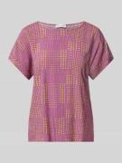 Christian Berg Woman Regular Fit Blusenshirt mit Kappärmeln in Lila, G...