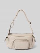 LIEBESKIND BERLIN Handtasche mit Label-Detail Modell 'LILA' in Stein, ...