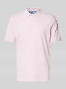Brax Regular Fit Poloshirt mit Label-Print Modell 'Pete' in Rose, Größ...