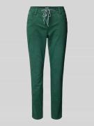Tom Tailor Relaxed Fit Chino mit Tunnelzug in Dunkelgruen, Größe 34/28