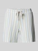 Schiesser Relaxed Fit Pyjama-Shorts mit Tunnelzug Modell 'Mix+Relax' i...