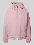 Mazine Jacke mit Kapuze in Rosa, Größe L