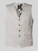 CG - Club of Gents Weste mit Leistentaschen Modell 'Mosley' in Beige, ...
