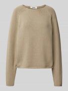 ECOALF Strickpullover mit Rundhalsausschnitt Modell 'ALAMO' in Schilf,...