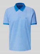 Fynch-Hatton Regular Fit Poloshirt mit Logo-Stitching in Royal, Größe ...