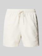 Calvin Klein Underwear Badehose mit Label-Stitching in Offwhite, Größe...