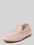 Marc O'Polo Slipper mit Zierlasche in Hellrosa, Größe 42