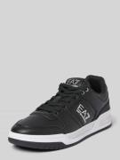 EA7 Emporio Armani Sneaker mit Label-Print in Black, Größe 42