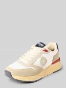 Blauer USA Sneaker mit Kontrastbesatz Modell 'RAYO' in Beige, Größe 41