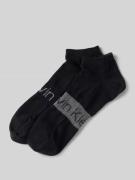 CK Calvin Klein Socken mit Label-Print im 2er-Pack in Black, Größe 39-...