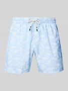 Hartford Badehose mit elastischem Bund in Hellblau, Größe XL