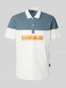 Napapijri Regular Fit Poloshirt mit Label-Stitching Modell 'SATURNIA' ...
