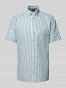 OLYMP Modern Fit Business-Hemd mit Kentkragen in Gruen, Größe 45