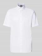 OLYMP Modern Fit Business-Hemd mit 1/2-Arm in Weiss, Größe 41