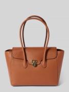 Lauren Ralph Lauren Handtasche mit Tragehenkel in Cognac, Größe 1