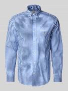 Gant Freizeithemd mit Woll- und Kaschmir-Anteil in Blau, Größe M