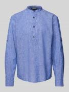 Tom Tailor Denim Relaxed Fit Leinenhemd im Tunika-Style in Hellblau, G...