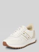Blauer USA Sneaker mit Schnürverschluss in Weiss, Größe 38