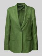 Weekend Max Mara Leinenblazer mit Reverskragen Modell 'NALUT' in Gruen...