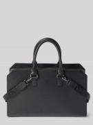 Emporio Armani Laptoptasche mit Label-Detail und Tragegriffen in Black...