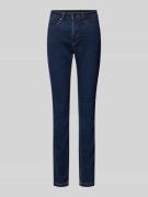 MAC Skinny Fit Jeans mit Kontrastnähten Modell 'DREAM' in Marine, Größ...