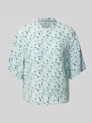 Marc O'Polo Denim Regular Fit Bluse mit Stehkragen in Hellblau, Größe ...