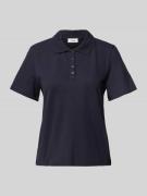 s.Oliver RED LABEL Regular Fit Poloshirt aus Baumwoll-Mix in Marine, G...