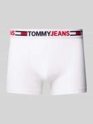 Tommy Hilfiger Regular Fit Trunks aus Baumwoll-Elasthan-Mix in Weiss, ...