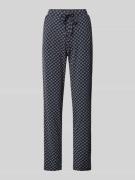 JOOP! Collection Relaxed Fit Pyjama-Hose mit Eingrifftaschen in Marine...