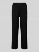 Pegador Straight Leg Sweatpants mit Plisseefalten Modell 'TROY' in Bla...