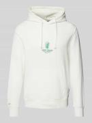 Pepe Jeans Hoodie mit Kapuze Modell 'DOMINIC' in Weiss, Größe L