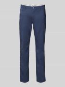 Brax Regular Fit Chino mit Strukturmuster Modell 'FABIO' in Marine, Gr...