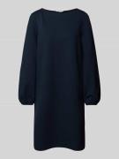 Tom Tailor Regular Fit Minikleid mit langem Arm in Dunkelblau, Größe 3...