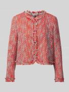 Marc Cain Blazer mit Knopfleiste in Rot, Größe 36